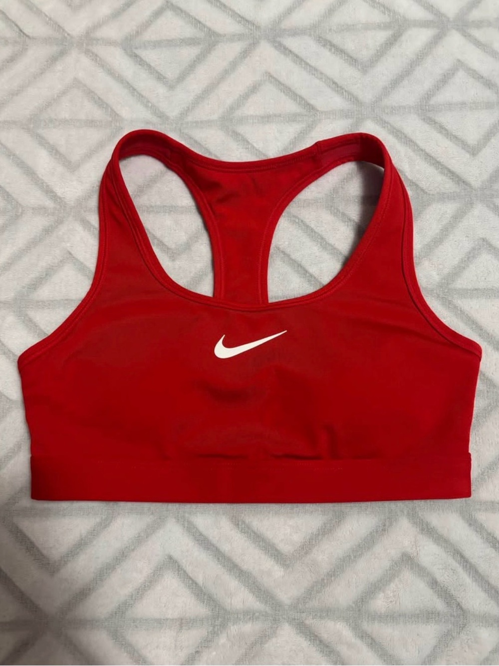 Nike Red Racerback Sports Bra